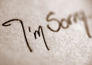 apology